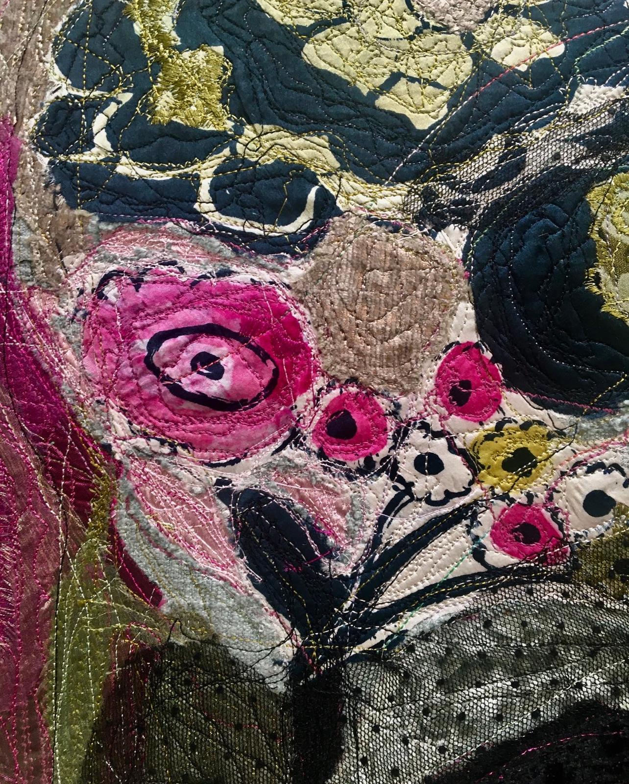 Textile surface design by Justina Smith